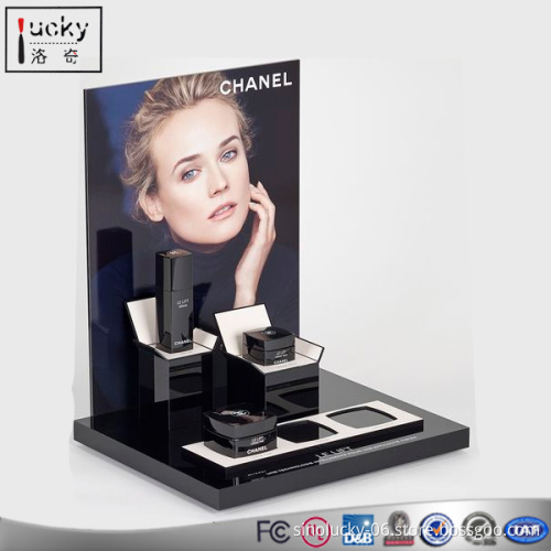Design Acrylic MakeUp Organiser,Wholesale Cosmetic Display Stand